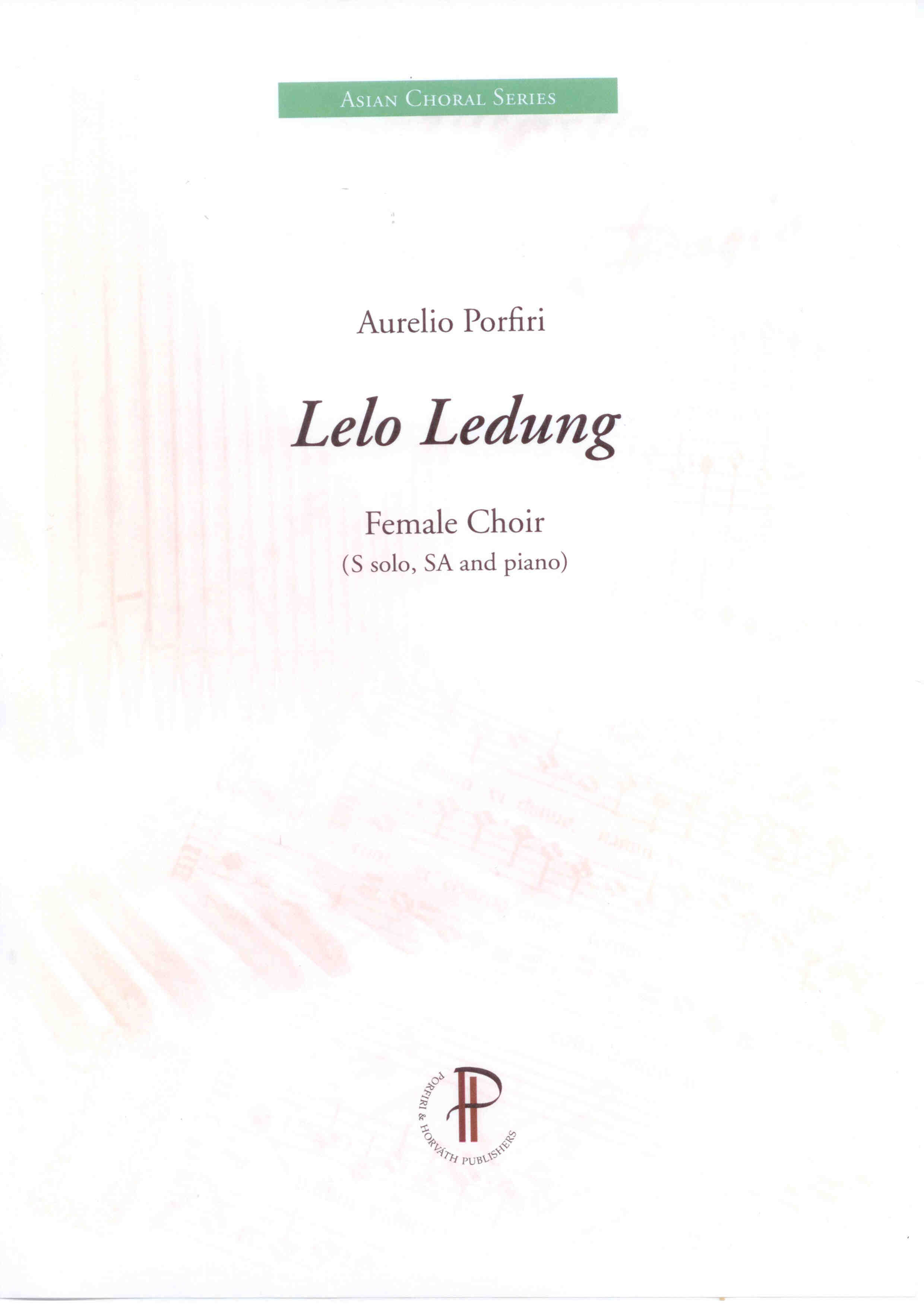 Lelo Ledung - Show sample score